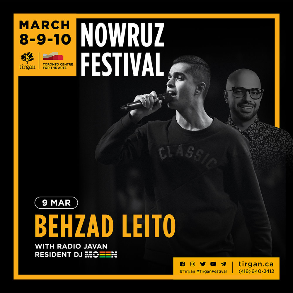 Tirgan Nowruz with Behzad Leito and DJ Moeen