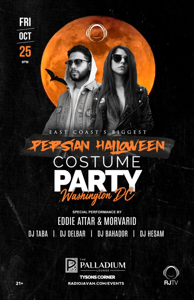 Radio Javan Halloween Costume Party with Eddie Attar & Morvarid