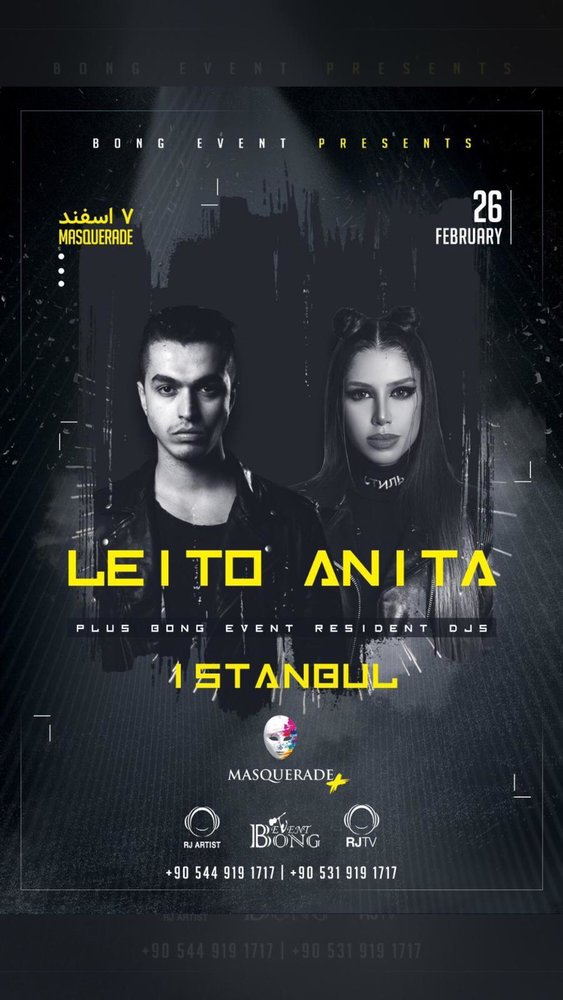 Behzad Leito and Anita Live in Istanbul