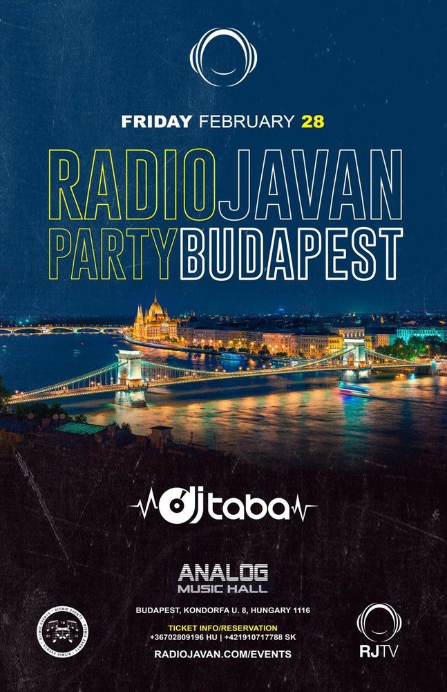 Radio Javan Party in Budapest
