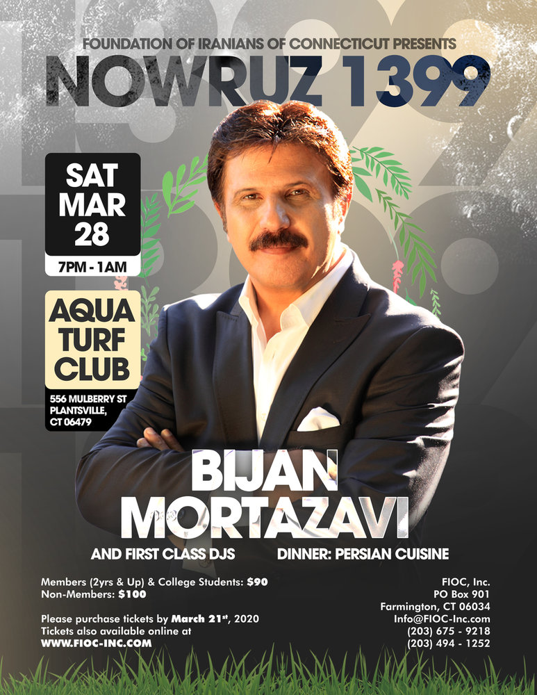 Nowruz Party with Bijan Mortazavi in Connecticut