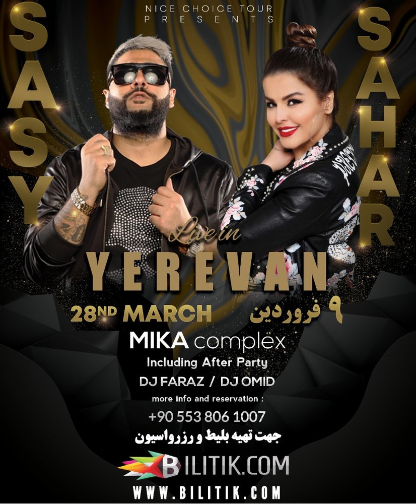 Sahar and Sasy Live in Yerevan