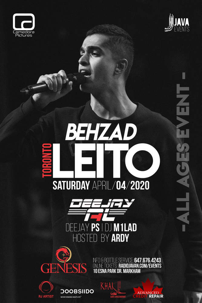 Behzad Leito Live in Toronto
