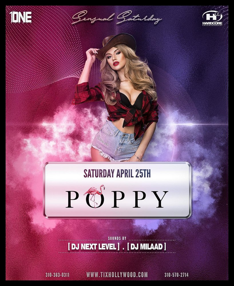 Persian Party in Los Angeles at Poppy Nightclub