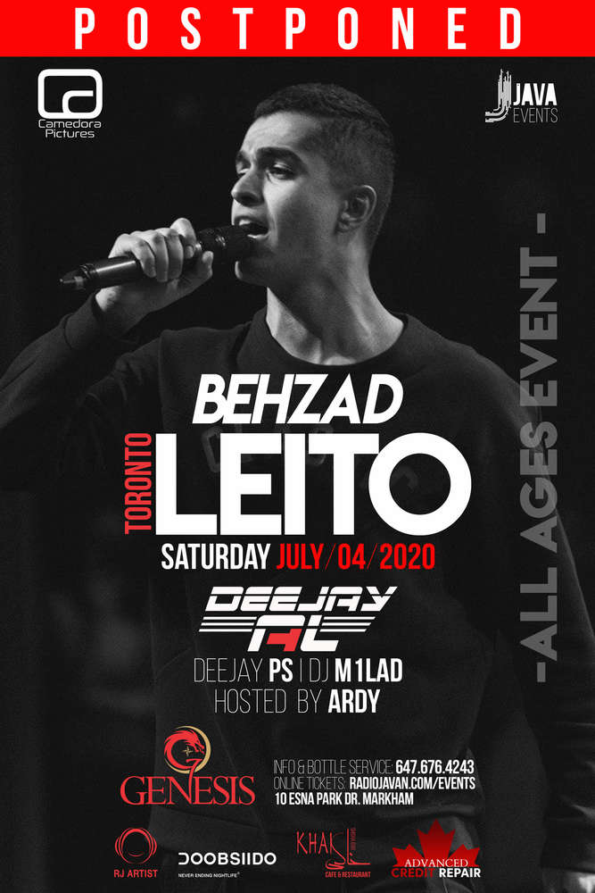 Behzad Leito Live in Toronto